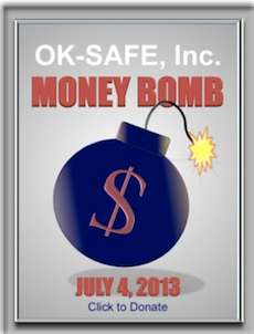 OK-SAFE INC Money Bomb Secure Donation